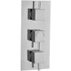 Cole Triple Concealed Valve Square With 3 Way Diverter (Triple Outlet) -Comfort Bathroom Store 86061931 1