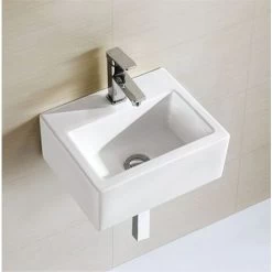 Eris Square Cloakroom Basin 325X280X145