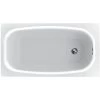 Canso Compact Bath 1200mm X 700mm Space Saver Bathtub No Tap Holes 1 Canso Compact Bath 1200mm X 700mm Space Saver Bathtub No Tap Holes -Comfort Bathroom Store 86064805 1