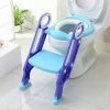 Kids Toilet Seat With Ladder Kids Toilet Seat Potty Seat Height Adjustable Folding Toilet Seat Height 38-42cm, For 1-7 Year Old Kids -Comfort Bathroom Store 86191342 1