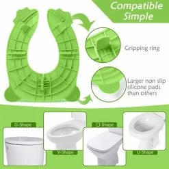 Baby Toilet Reducer Foldable Child Seat Reducer, Child/Infant Foldable Travel Toilet Seat, Easy-to-Carry Kids Toilet Reducer -Comfort Bathroom Store 86604621 3