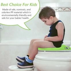 Baby Toilet Reducer Foldable Child Seat Reducer, Child/Infant Foldable Travel Toilet Seat, Easy-to-Carry Kids Toilet Reducer -Comfort Bathroom Store 86604621 5