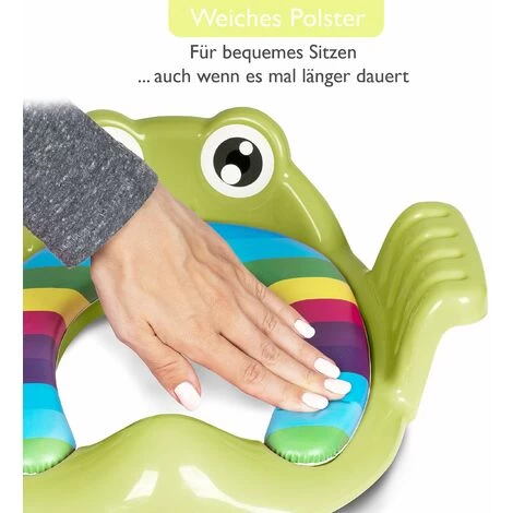 Universal Kids Toilet Seat Compatible With All Toilets - Potty Training For Boys And Girls Ages 1-7 - Toilet Seat/Training Seat 4 Universal Kids Toilet Seat Compatible With All Toilets - Potty Training For Boys And Girls Ages 1-7 - Toilet Seat/Training Seat - Image 2