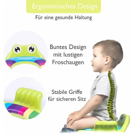 Universal Kids Toilet Seat Compatible With All Toilets - Potty Training For Boys And Girls Ages 1-7 - Toilet Seat/Training Seat 5 Universal Kids Toilet Seat Compatible With All Toilets - Potty Training For Boys And Girls Ages 1-7 - Toilet Seat/Training Seat - Image 3