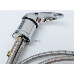 Eyepower Handheld Shower + Hose 115cm Long + Mixer Tap For Professional Hairdresser Shower Head Set To Be Installed In A Backwash Unit To Wash Hair For Hairdressers Coiffeurs Hairstylists To Shampoo -Comfort Bathroom Store 86609308 4