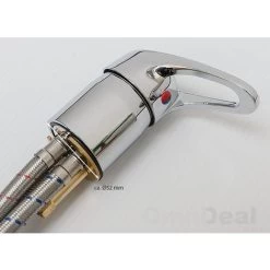 Eyepower Handheld Shower + Hose 40cm Long + Mixer Tap For Professional Hairdresser Shower Head Set To Be Installed In A Backwash Unit To Wash Hair For Hairdressers Coiffeurs Hairstylists To Shampoo -Comfort Bathroom Store 86609365 4