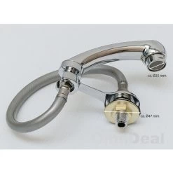 Eyepower Handheld Shower + Hose 40cm Long + Mixer Tap For Professional Hairdresser Shower Head Set To Be Installed In A Backwash Unit To Wash Hair For Hairdressers Coiffeurs Hairstylists To Shampoo -Comfort Bathroom Store 86609365 5