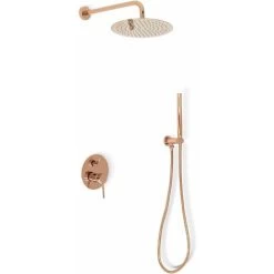 Concealed Shower Set Rea Lungo Rose Gold + Box -Comfort Bathroom Store 87084302 5