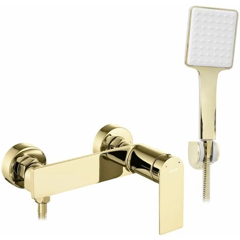 Shower Faucet Rea Storm Gold 3 Shower Faucet Rea Storm Gold