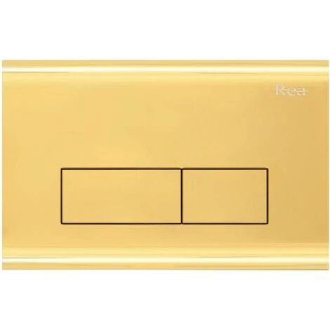 Toilet Flush Button WC Rea Gold Type H 3 Toilet Flush Button WC Rea Gold Type H