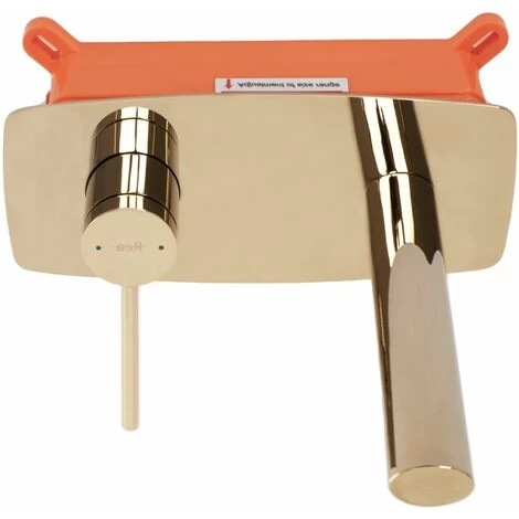 Concealed Basin Faucet Rea Oval Gold + Box 4 Concealed Basin Faucet Rea Oval Gold + Box - Image 2