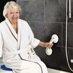 Suction Grab Rail Premium White 12.5 Cm 80 Kg A0243301 RIDDER -Comfort Bathroom Store 8749850 4