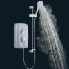 Mira Jump Electric Shower 9.5kW Clearscale White & Chrome 5 Spray 1.1788.011 -Comfort Bathroom Store 8755413 1