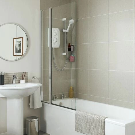 Mira Jump Electric Shower 9.5kW Clearscale White & Chrome 5 Spray 1.1788.011 4 Mira Jump Electric Shower 9.5kW Clearscale White & Chrome 5 Spray 1.1788.011 - Image 2