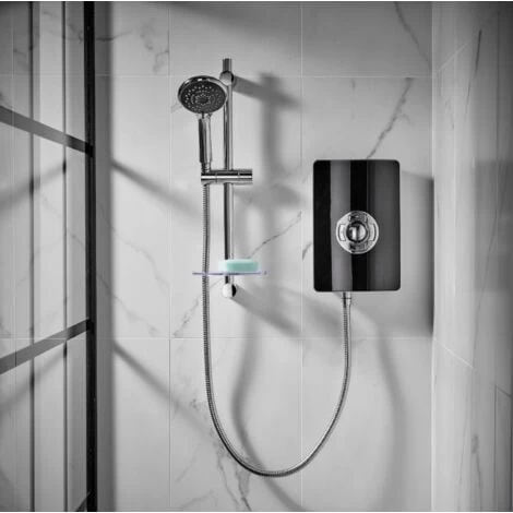 Triton Aspirante 9.5kW Electric Shower Modern Black Gloss 5 Spray 3 Triton Aspirante 9.5kW Electric Shower Modern Black Gloss 5 Spray