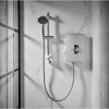 Triton Aspirante Electric Shower - Brushed Steel 9.5kW -Comfort Bathroom Store 8755468 1