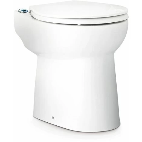 Saniflo Sanicompact Back To Wall Toilet Built-in Macerator Pump 4 Saniflo Sanicompact Back To Wall Toilet Built-in Macerator Pump - Image 2