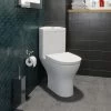 Bathroom Corner Toilet Close Coupled Space Saving Soft Close Seat 1 Bathroom Corner Toilet Close Coupled Space Saving Soft Close Seat -Comfort Bathroom Store 8755549 1