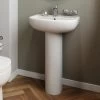 Affine Oceane Full Pedestal Bathroom Sink -Comfort Bathroom Store 8755997 1