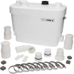 Saniflo Sanivite+ Kitchen And Utility Macerator Pump - 6004 -Comfort Bathroom Store 8756030 4