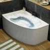 Affine Operette Corner Bath Left Hand With Panel -Comfort Bathroom Store 8756316 1