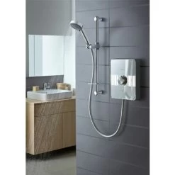 Aqualisa Lumi Electric Shower 9.5kw Chrome - LME9501 -Comfort Bathroom Store 8756386 5