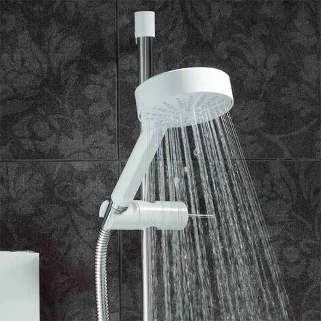 Mira Sport Multi-Fit Electric Shower 9.0kW White & Chrome 4 Mira Sport Multi-Fit Electric Shower 9.0kW White & Chrome - Image 2