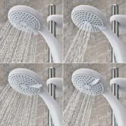 Mira Nectar Shower Fittings Kit + 1.25m Hose - White/Chrome -Comfort Bathroom Store 8756550 3