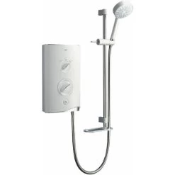 Mira Sport Electric Shower 10.8kW White & Chrome