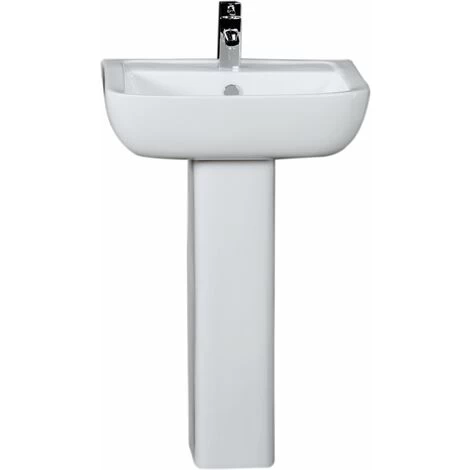 Affine Amelie Full Pedestal Bathroom Sink 7 Affine Amelie Full Pedestal Bathroom Sink - Image 5