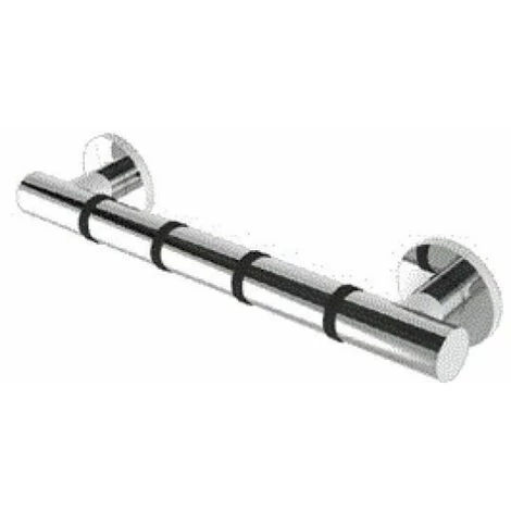 Croydex Chrome Straight Bathroom Grab Bar 300mm AP530541 3 Croydex Chrome Straight Bathroom Grab Bar 300mm AP530541