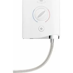Mira Sport Electric Shower 7.5kW White & Chrome -Comfort Bathroom Store 8756750 5