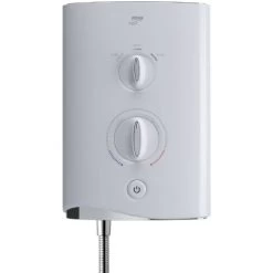 Mira Sport Multi-Fit Electric Shower 9.8kW White & Chrome -Comfort Bathroom Store 8756783 4