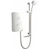 Mira Sport Thermostatic Electric Shower 9.8kW White & Chrome -Comfort Bathroom Store 8756819 1