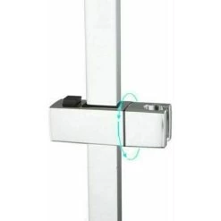 Sun Flower Shower Bracket Shower Rod Seat Lift Fixed Seat Shower Accessories Bathroom Accessories Shower Holder (2525mm Square Tube -Comfort Bathroom Store 87590211 4