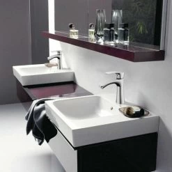 Chromed Brass Washbasin Mixer Tap Cold Water Faucet Removable Aerator Bathroom Taps Ceramic Cartridge For Washbasin WC Or, Basement -Comfort Bathroom Store 87600046 4