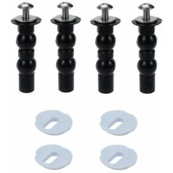 Pieces Universal Toilet Seat Fixing Screws, Toilet Seat Fixing Screws Toilet Seat Hinge Screws Toilet Seat Fixing Screws Toilet Seat Screws, For Toilet Seat, KoleZy