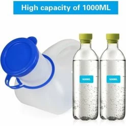 Unisex Car Urinal, Toliet Urinal For Men And Women, Pee Bedpans Bottles, With Lid And Funnel, Plastic Box For Car, Old Man, Child For Camping Or -Comfort Bathroom Store 87605783 3