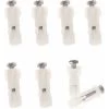 Toilet Expansion Screws Toilet Seat Fixing Screws Toilet Seat Screw Fixing With Screws Replacement Parts For Fits Most Toilets,Easy Assembly(White)8PCS 2 Toilet Expansion Screws Toilet Seat Fixing Screws Toilet Seat Screw Fixing With Screws Replacement Parts For Fits Most Toilets,Easy Assembly(White)8PCS -Comfort Bathroom Store 87646163 1