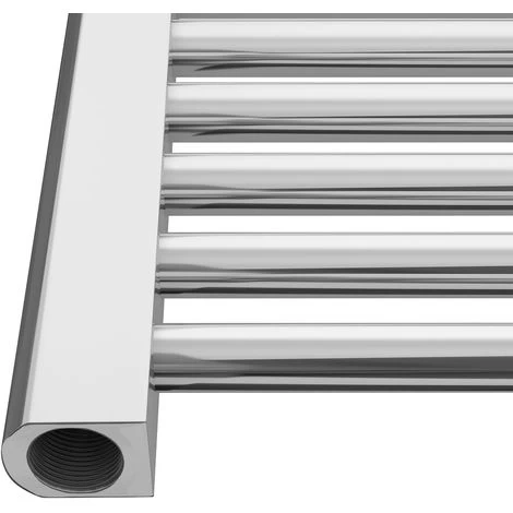 WarmeHaus Vienna Curved Electric Heated Towel Rail 150W - 700x400mm - Chrome 7 WarmeHaus Vienna Curved Electric Heated Towel Rail 150W - 700x400mm - Chrome - Image 5