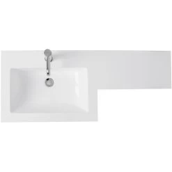 Calm Grey Left Hand Combination Vanity Unit Set With Cordoba Toilet 11 Calm Grey Left Hand Combination Vanity Unit Set With Cordoba Toilet -Comfort Bathroom Store 8829005 5