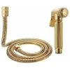 Toilet Shower Bidet Portable Wall Mounted Spray/Spray Head/Hand Shower Gold -Comfort Bathroom Store 88296234 1