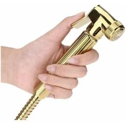 Toilet Shower Bidet Portable Wall Mounted Spray/Spray Head/Hand Shower Gold -Comfort Bathroom Store 88296234 3