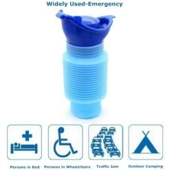 Portable Urine Potty Toilet Emergency Urinal For Men Women Children For Car Emergencies -Comfort Bathroom Store 88298656 4