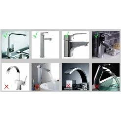 Mini Faucet Water Filter Faucet Water Purifier For Round Faucet Diameter 1.6-1.9cm(2PCS) 9 Mini Faucet Water Filter Faucet Water Purifier For Round Faucet Diameter 1.6-1.9cm(2PCS) -Comfort Bathroom Store 88298955 4