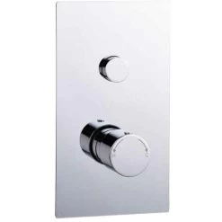 Elgin Touch Concealed Shower Valve 1 Way Round (Single Outlet)