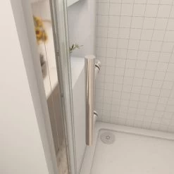 SKY Frame Pivot Shower Door 800x1850mm Single Door Shower Bath Enclosure Chrome + 1000x800mm Tray Waste -Comfort Bathroom Store 89313175 4