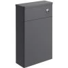 Jacos 500mm Bathroom WC Toilet Unit - Grey