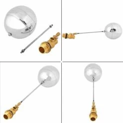 Float Valve DN20, G3/4 Male Thread Water Sensor Float Valve Float Ball Float Valve+float Valve Swimming Pool Float Valve Swimming Pool Float Valve Pool Valve -Comfort Bathroom Store 89794664 4