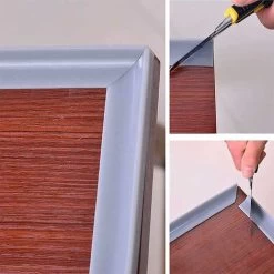 LITZEE 2 ME Gray Silicone Shower Barrier Retention System, Self Adhesive Rubber Shower Threshold, Water Dam, Waterproof Door Seal For Bathroom Floor -Comfort Bathroom Store 90319647 5